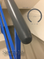 Preview: PVC Handlauf Typ. HL32 für 5/4 Zoll Rohr 42,4mm